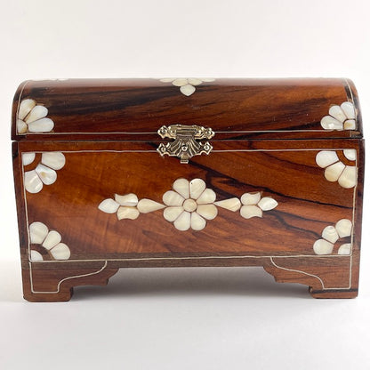 Mother of Pearl inlaid wooden box (Medium)