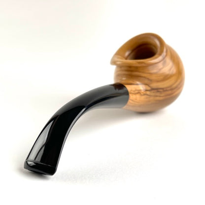 Olive Half-bent Egg Pipe