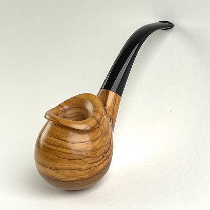 Olive Half-bent Egg Pipe